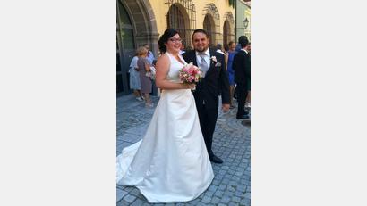 Bild: fjo
Sabrina Stangl und Stefan Kappel geben sich im Vohenstraußer Rathaus das Jawort.