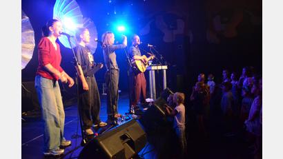 Bild: Kunz
"D!E GÄNG" begeistert die Kinder.