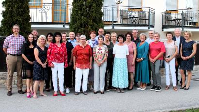 Bild: M. Ehras
Die Jubilare und Ruheständler der Kliniken des Landkreise Amberg-Sulzbach.