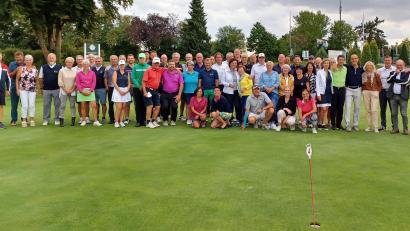 Bild: lst/exb
Die Golfer des GLC Schmidmühlen behielten im Clubvergleich mit dem GC Straubing Stadt und Land die Oberhand.