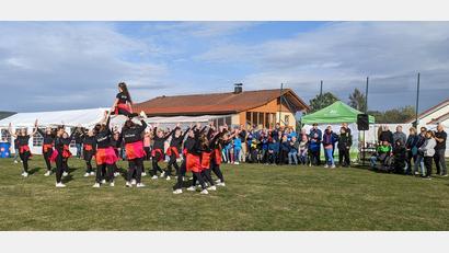Bild: eib
Seit Jahren ein Highlight: Der Auftritt der AWO Tanzgruppe Grün-Weiß Oberviechtach.