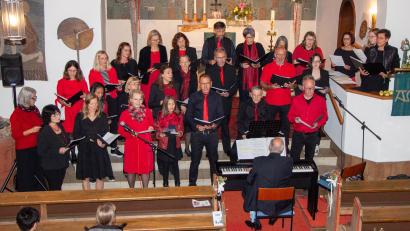 Bild: wgw
Ein Konzert mit dem Chor "Heavenbound" steht zum Auftakt der Feierlichkeiten zum 70-jährigen Bestehen der Christuskirche auf dem Programm.