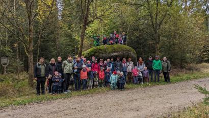 Bild: Fichtelgebirgsverein/exb
Gemeinsame Wanderung der Fichtelgebirgsvereine Neusorg und Ebnath.