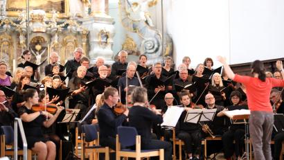 Bild: Bukreev/exb
Die Kantorei Weiden probt derzeit für das Weihnachtsoraturium.