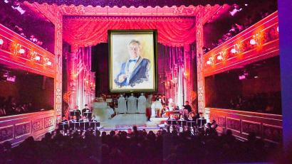 Bild: Petra Hartl
Beim "Intermezzo" wurde auch die Rolle des ehemaligen Amberger Bürgermeisters Franz Prechtl (1927-2018) zur Sanierung des Stadttheaters gewürdigt.