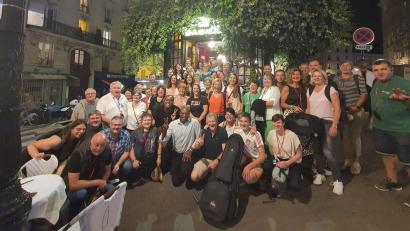 Bild: DJK Falkenberg/exb
Die Reisegruppe der DJK Falkenberg genoss das vielfältige Programm der Paris-Tour.