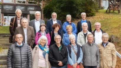 Bild: Fotostudio Hummer/exb
Der Abiturjahrgang 1968 feierte ein Schülertreffen.