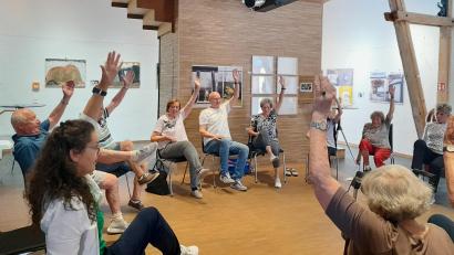 Bild: &quot;Leben plus&quot; Waldsassen/exb
Auf großes Interesse stieß ein „Trittsicher-Kurs“, ein Angebot unter dem Dach von „Leben plus“ in Waldsassen. An sechs Terminen standen verschiedenste Übungen auf dem Programm.