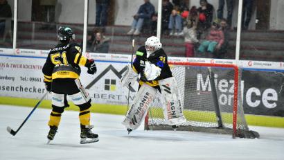 Bild: SignalLight
Torwart Timon Bätge ist der sichere Rückhalt des ERSC Amberg.
