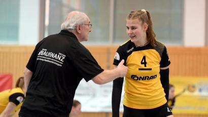 Bild: Hubert Ziegler
Kapitänin Julia Polito (rechts) hofft auf einen Heimsieg ihres Teams..