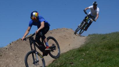 Symbolbild: Kunz
Dirtpark (hier im Bild) oder asphaltierter Pumptrack? Diese Entscheidung steht für Weiden noch aus. Jetzt ist zumindest der Standort klar.