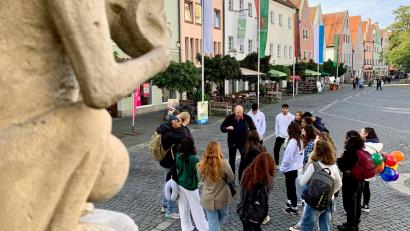Bild: Gabi Schönberger
Israelische Austauschschüler zu Gast in Weiden. Während ihres Aufenthalts schockte sie die Nachricht vom Terror der Hamas.
