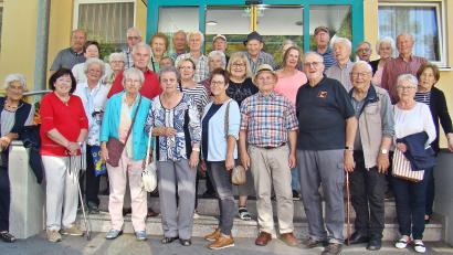 Bild: Zimmermann/exb
Zahlreiche Teilnehmer beteiligen sich auch in diesem Jahr wieder an der Kolping-Seniorenfreizeit in Lambach.