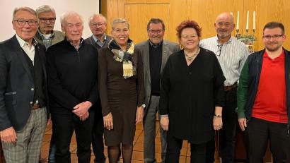 Bild: uz
Der neue Vorstand des Städtepartnerschaftsverein.