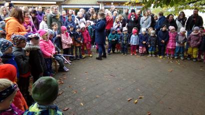 Bild: Kindergarten St. Elisabeth Erbendorf/exb
Beim Herbstfest im Kindergarten St. Elisabeth in Erbendorf war einiges geboten.