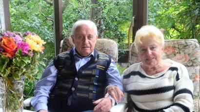 Bild: Kunz
Das Jubelpaar.