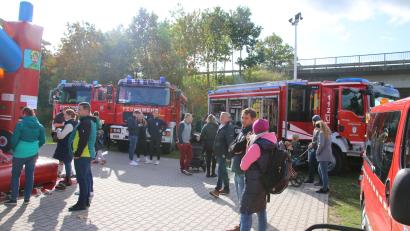 Bild: sne
Die Freiwillige Feuerwehr Pressath zeigte am Blaulichttag ihre Gerätschaft.