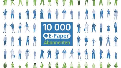 Grafik: Laura Fröhler
Oberpfalz-Medien freut sich über 10.000 E-Paper-Nutzer.