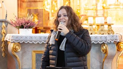 Bild: Göldner/exb
Mit Pop- und Rockmusik begeisterte die Sängerin Stefanie Gröger das Publikum.