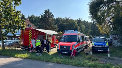 Bild: ama
Ein Großaufgebot an Einsatzkräften sucht nach einer bei Amberg vermissten Frau.