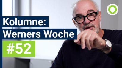 Bild: Christian Gold
Frank Werner kommentiert die Themen der Woche.