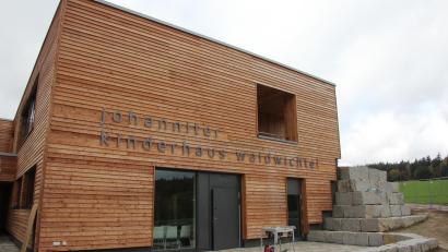 Bild: kro
Das Johanniter-Kinderhaus "Waldwichtel" wird am 11. Mai offizielle eingeweiht werden. Aktuell erfolgt der Umzug.