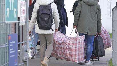 Bild: Marcus Brandt/dpa
Seit Monaten kommen wieder verstärkt Geflüchtete in den Landkreis Wunsiedel.