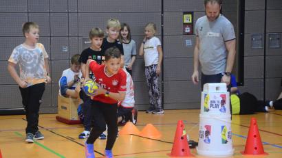 Bild: Kunz
Weidener Grundschüler sind auf der "Road to Munich".