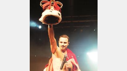 Bild: Giorgio Uccellini/exb
Leadsänger Sonny Ensabella von "Queen Alive".