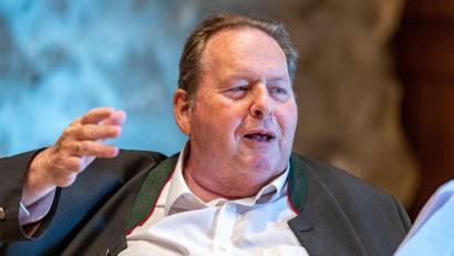 Bild: Armin Weigel/dpa
Ottfried Fischer wird am 7. November 70 Jahre alt.