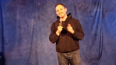 Bild: uz
Max Osswald in Aktion.