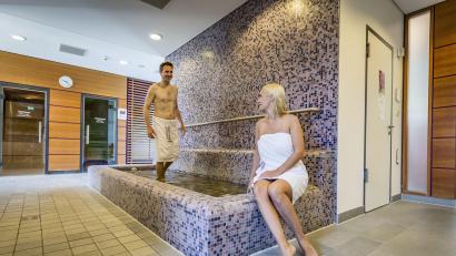 Bild: Tourismuszentrum Oberpfälzer Wald
Über die Attraktivität des Sibyllenbads versuchen Gauner, an Bankdaten heranzukommen. Dazu nutzen sie ein vermeintliches Gewinnspiel. Das Bild zeigt die Saunalandschaft.