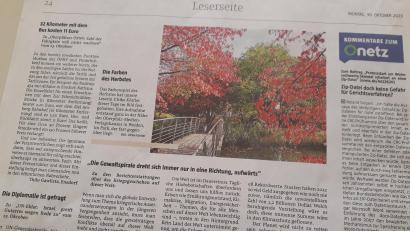 Bild: kan
Enthalten Zuschriften, die auf unseren überregionalen Leserseiten erscheinen, Meinungsäußerungen und Kritik, ist dies in der Regel unproblematisch – es sei denn, der Verfasser des Textes hat eventuell strafrechtliche Grenzen überschritten.