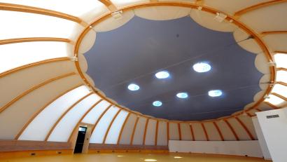 Bild: Stephan Huber
In der Bergsteig-Arena findet das Treffen statt, zu dem die Jugendlichen aus den Stadtteilen Bergsteig und Milchhof eingeladen sind.