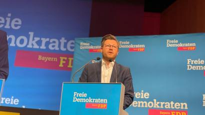 Bild: Ganzmann
Christoph Skutella hatte im Vorfeld des Landesparteitages bereits eine Rede vorbereitet. Zwischenzeitlich war nicht sicher, ob er sie überhaupt bracht.