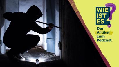 Bildmontage: Marina Gube
Ein Betroffener erzählt in Folge 20 anonym seine bewegende Geschichte über den Einbruch in seinem Haus.