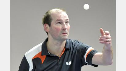 Bild: Ziegler
TTSC-Routinier Markus Hummel lieferte in Windsbach das "Spiel des Tages" ab.