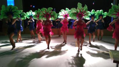 Archivbild: mma
Mit rasanten Rhythmen entführte beim Landkreisball 2020 die Narrhalla Haselmühl-Amberg-Kümmersbruck nach Südamerika.