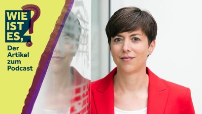 Bildmontage: Fotografie Pokorny/Marina Gube
Eva-Maria Leeb ist unser Gast in Folge 45.