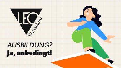 Bild: Redaktion Magazine
Eine Ausbildung ist immer eine gute Idee – LEO zeigt dir warum.