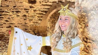 Bild: Stadtmarketing Tirschenreuth/exb
Amelie Heyd schlüpft erneut in die Rolle des Tirschenreuther Christkinds.