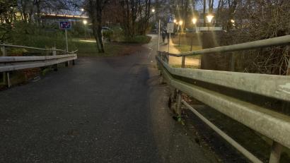 Bild: Gabi Schönberger
Über die Jugendgasse gelangt man in Weiden von der Altstadt in den Max-Reger-Park.