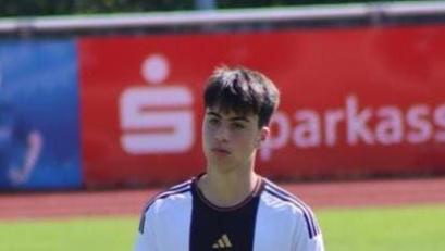 Bild: Keller/privat
Noah Keller kam gegen die Türkei zwei Mal zum Einsatz.