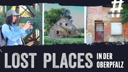 Bild: Alwin Götz / Grafik: Redaktion Magazine
In der Oberpfalz gibt es viele Lost Places – vergessene Orte. Autorin Evi Wagner hat einige davon aufgespürt.