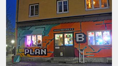 Bild: Gabi Schönberger
Der Jugendtreff "Plan B" an der Allee existiert seit Oktober 2021.