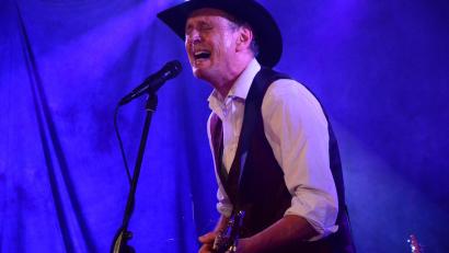 Bild: Kunz
Martti Mäkkelä bei seinem Auftritt im "Parapluie".