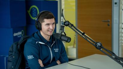 Bild: Marco Meier
Vladislav Filin von den Blue Devils Weiden war zu Gast in der neuen Folge des "Powerplay"-Podcasts.