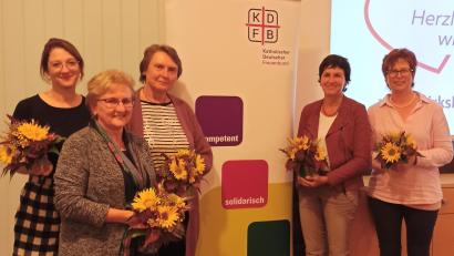 Bild: Maria Müller/exb
Der Frauenbundbezirk Nabburg tauscht sich auf der Bezirkskonferenz über bewährte und neue Angebote des Diözesanverbandes aus.