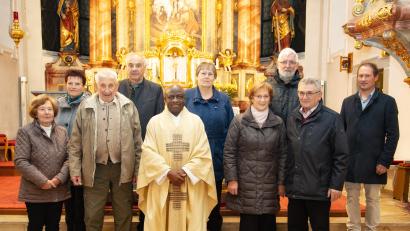 Bild: Foto Hummer/exb
Fünf Paare aus Griesbach und Großkonreuth feierten einen Dankgottesdienst anlässlich ihres Ehejubiläums.
