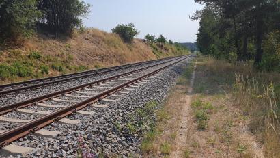 Archivbild: Lowak
Die Bahnstrecke zwischen Schweinmühle und Pleisdorf wird nach jetzigem Kenntnisstand bis zu 150 Meter von der Bestandstrasse abweichen.